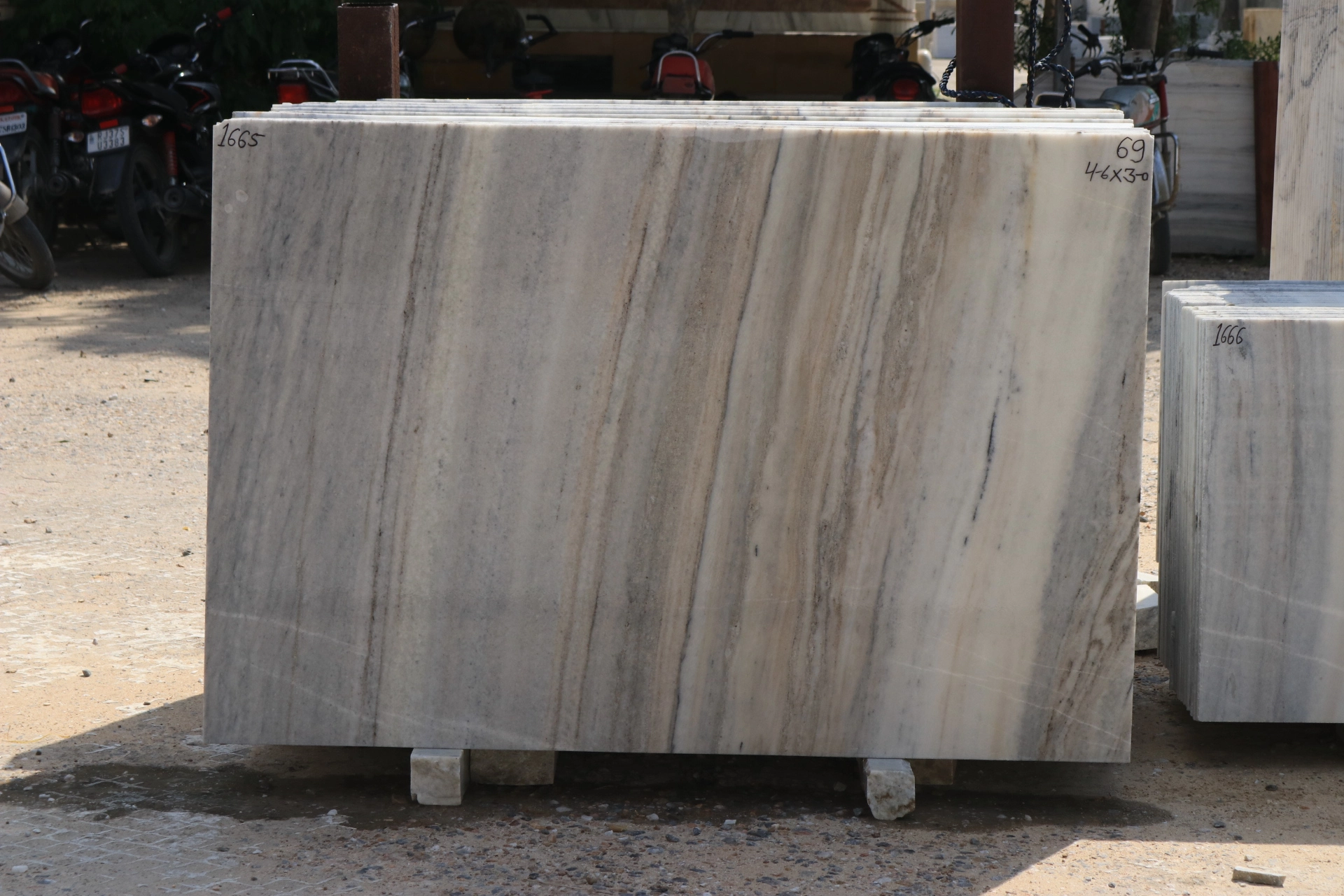 Indian Makrana Brown Marble