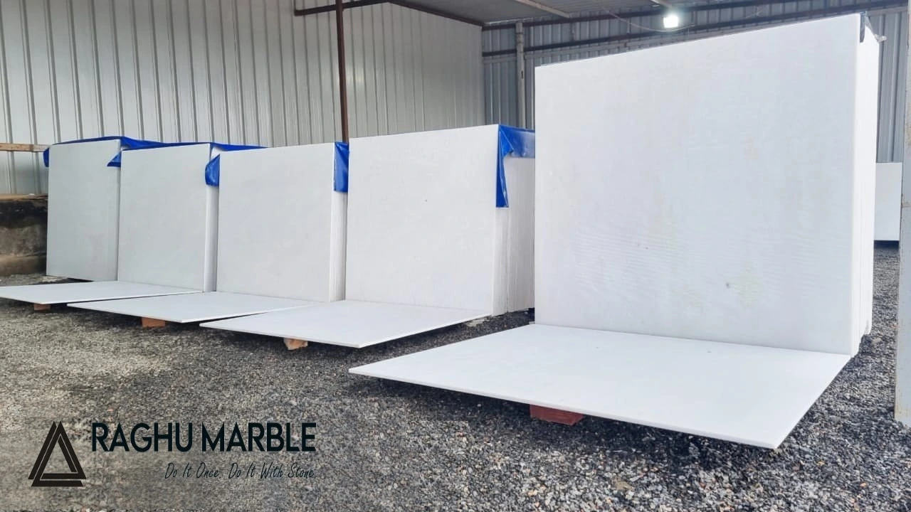 Makrana White Marble Slab